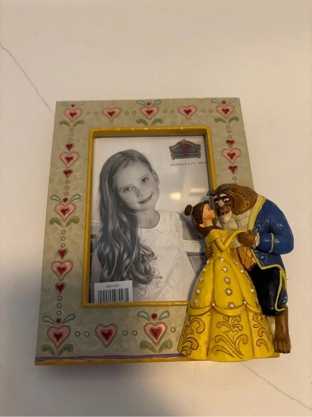 Disney Traditions Beauty and The Beast by Jim Shore Photo Frame